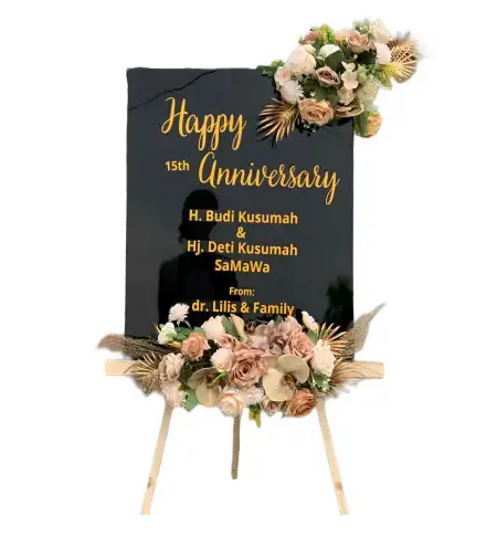 Papan Bunga Akrilik Cidugaleun