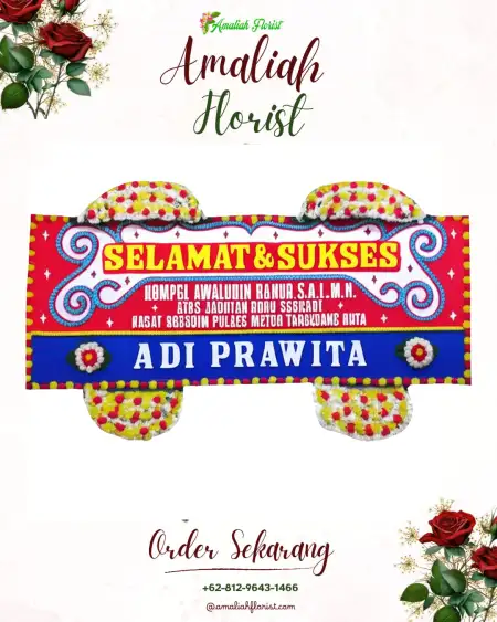 Papan Bunga Ucapan Selamat Cidugaleun